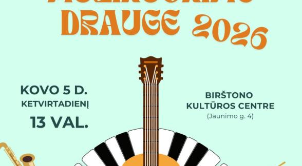 Kviečiame dalyvauti ansamblių konkurse „MUZIKUOKIME DRAUGE”