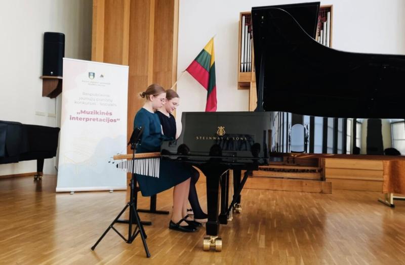 Pianisčių debiutas Kauno J. Gruodžio konservatorijoje