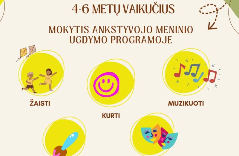 Kviečiame mokytis Birštono meno mokykloje 