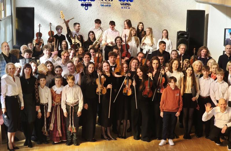 Konkurse „Muzikuokime drauge 2026" GRAND PRIX apdovanojimas - „BMM bandui"!