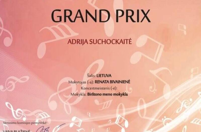 Mokslo metų pabaigai - puokštė laimėjimų